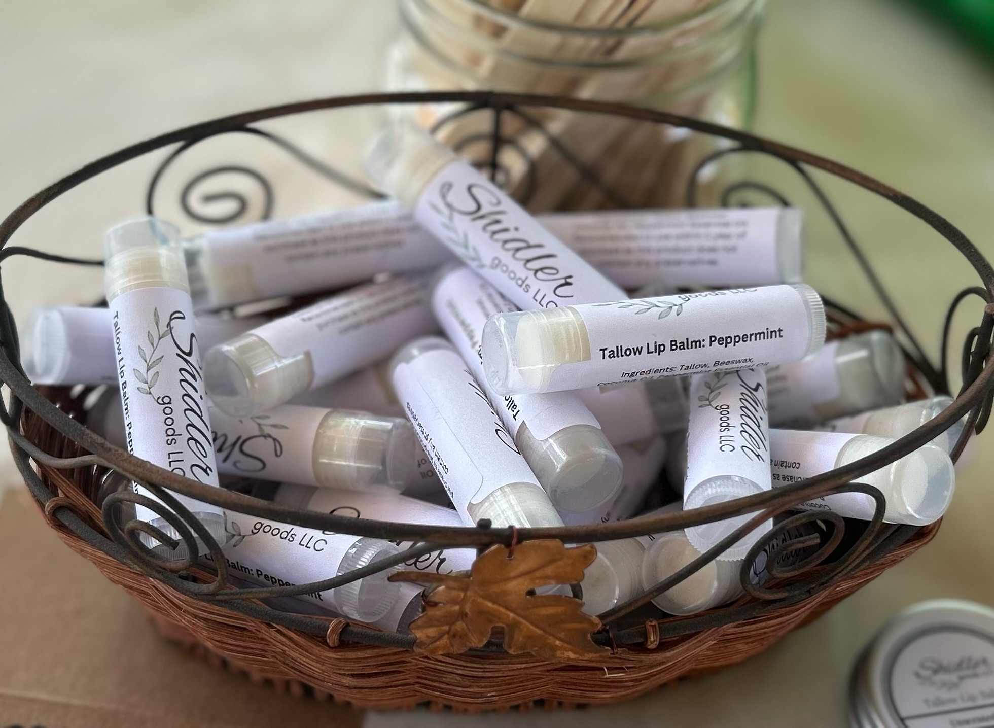 Tallow Lip Balm Tube